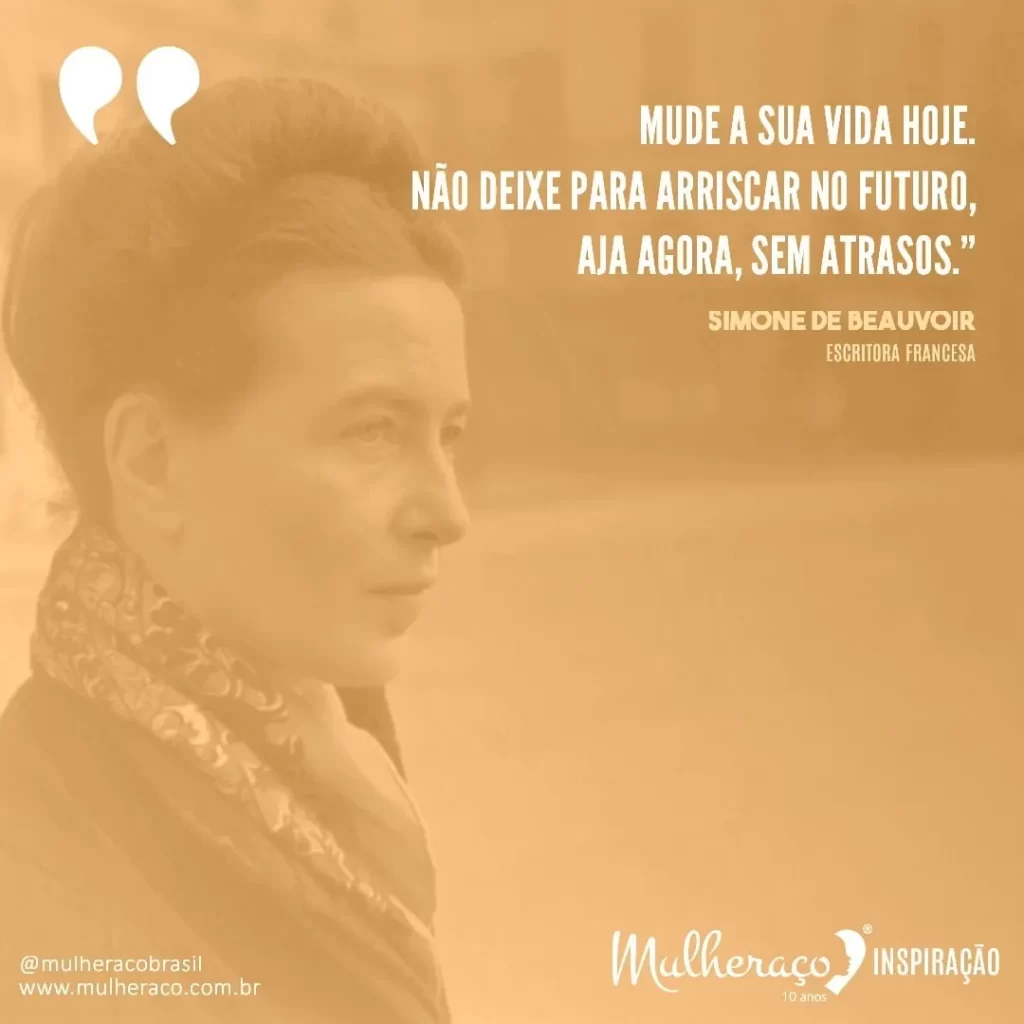 Mulheraço Inspiração: Simone de Beauvoir, à frente do seu tempo